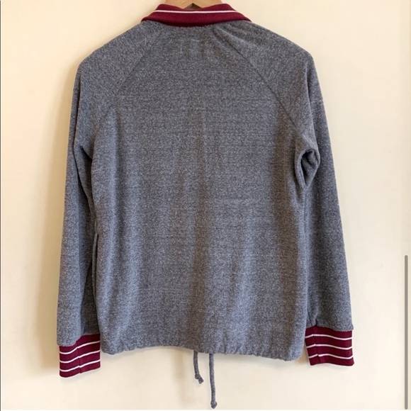 NWOT Marine Layer Virginia Track Jacket Gray Retro Small - Picture 4 of 8